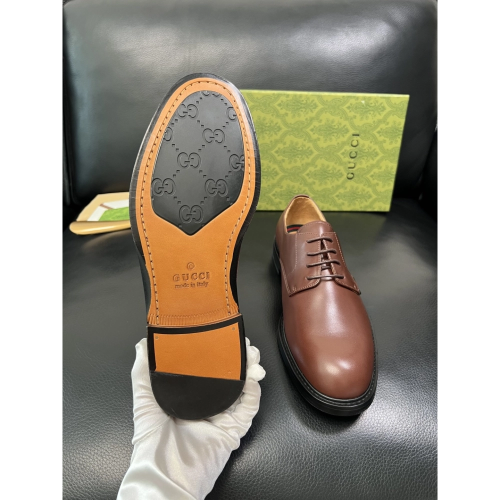 Gucci leather shoes 042,GUCCI SHOES,Business Shoes