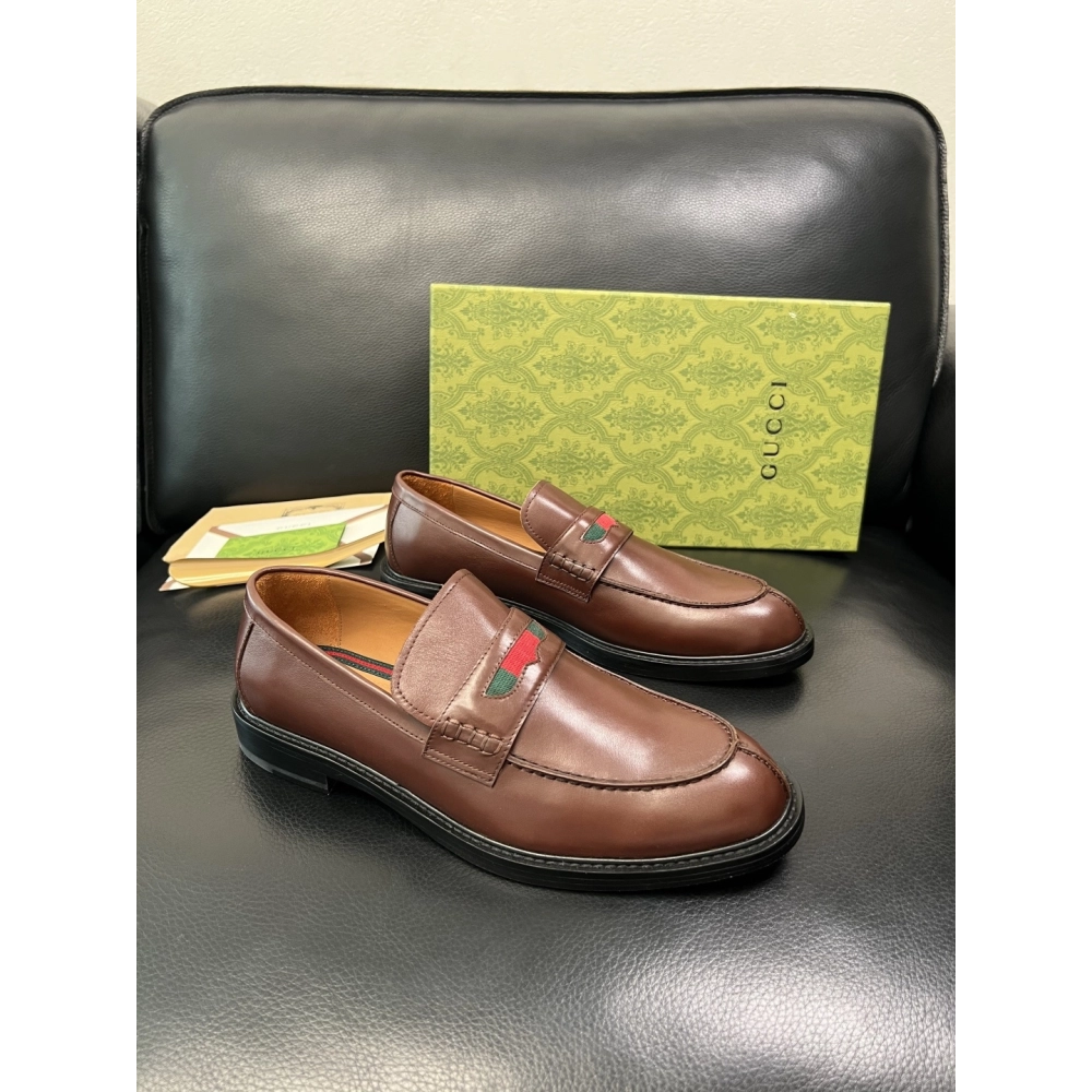 Gucci leather shoes 043,GUCCI SHOES,Business Shoes