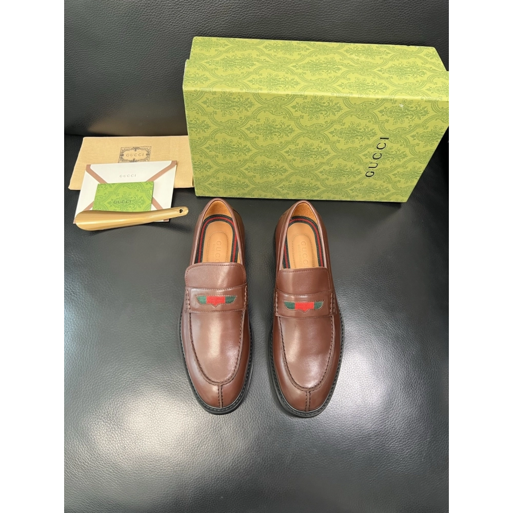 Gucci leather shoes 043,GUCCI SHOES,Business Shoes