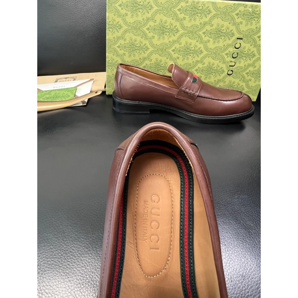 Gucci leather shoes 043,GUCCI SHOES,Business Shoes
