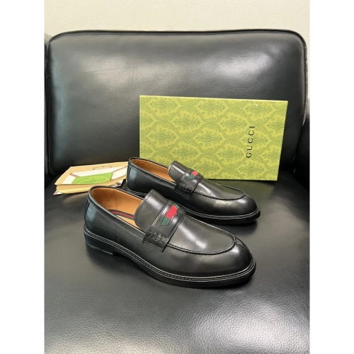 Gucci leather shoes 044,GUCCI SHOES,Business Shoes
