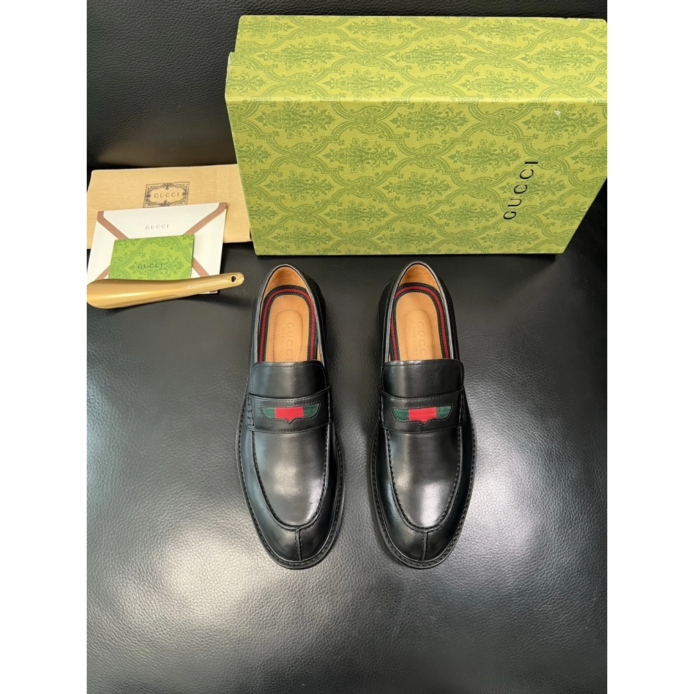 Gucci leather shoes 044,GUCCI SHOES,Business Shoes