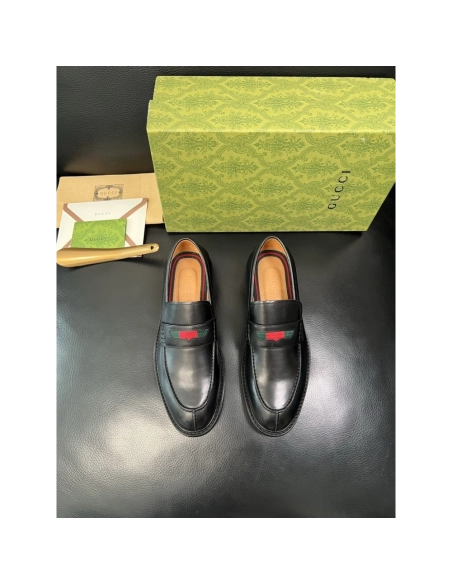 Gucci leather shoes 044,GUCCI SHOES,Business Shoes