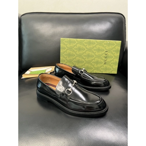 Gucci leather shoes 045,GUCCI SHOES,Business Shoes