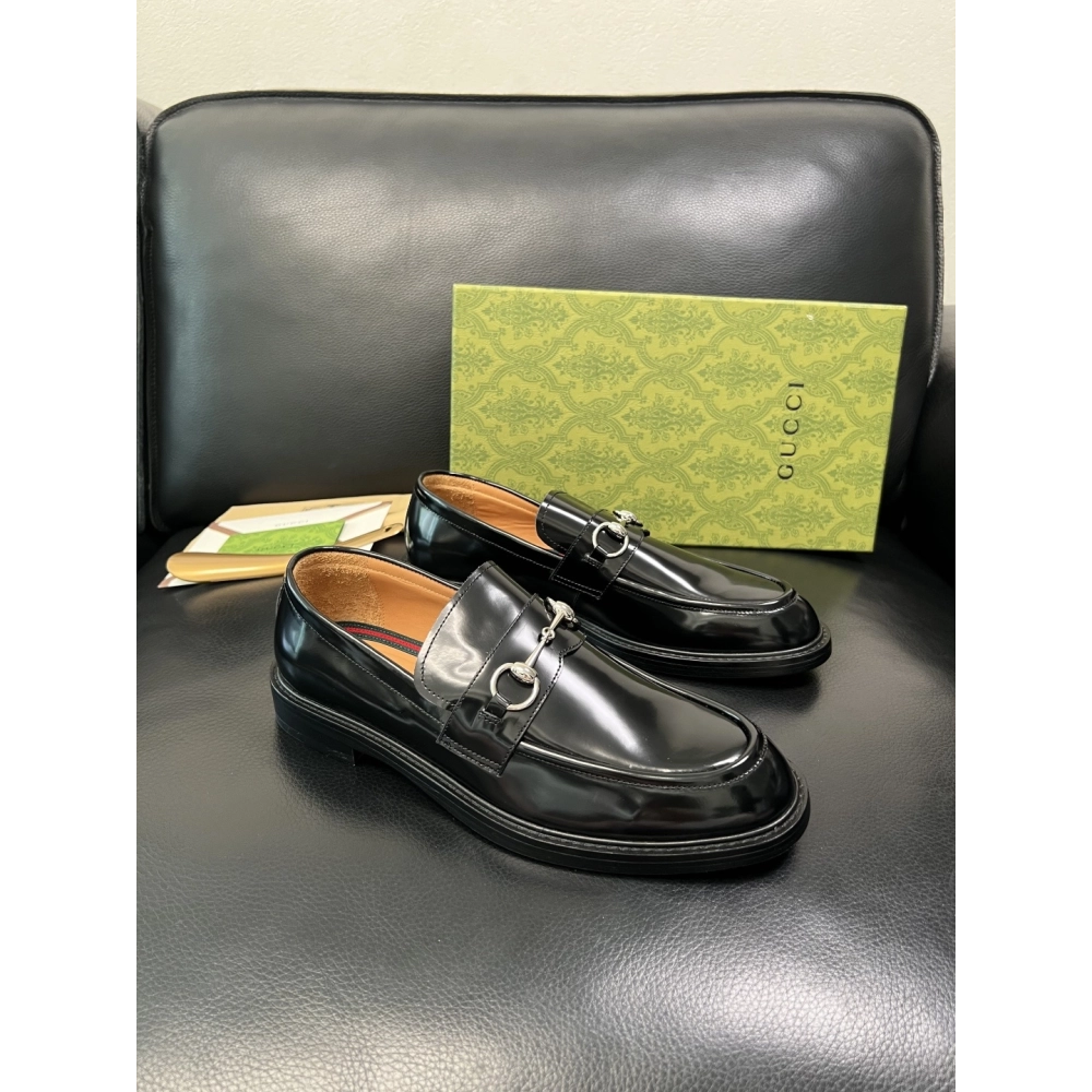 Gucci leather shoes 045,GUCCI SHOES,Business Shoes