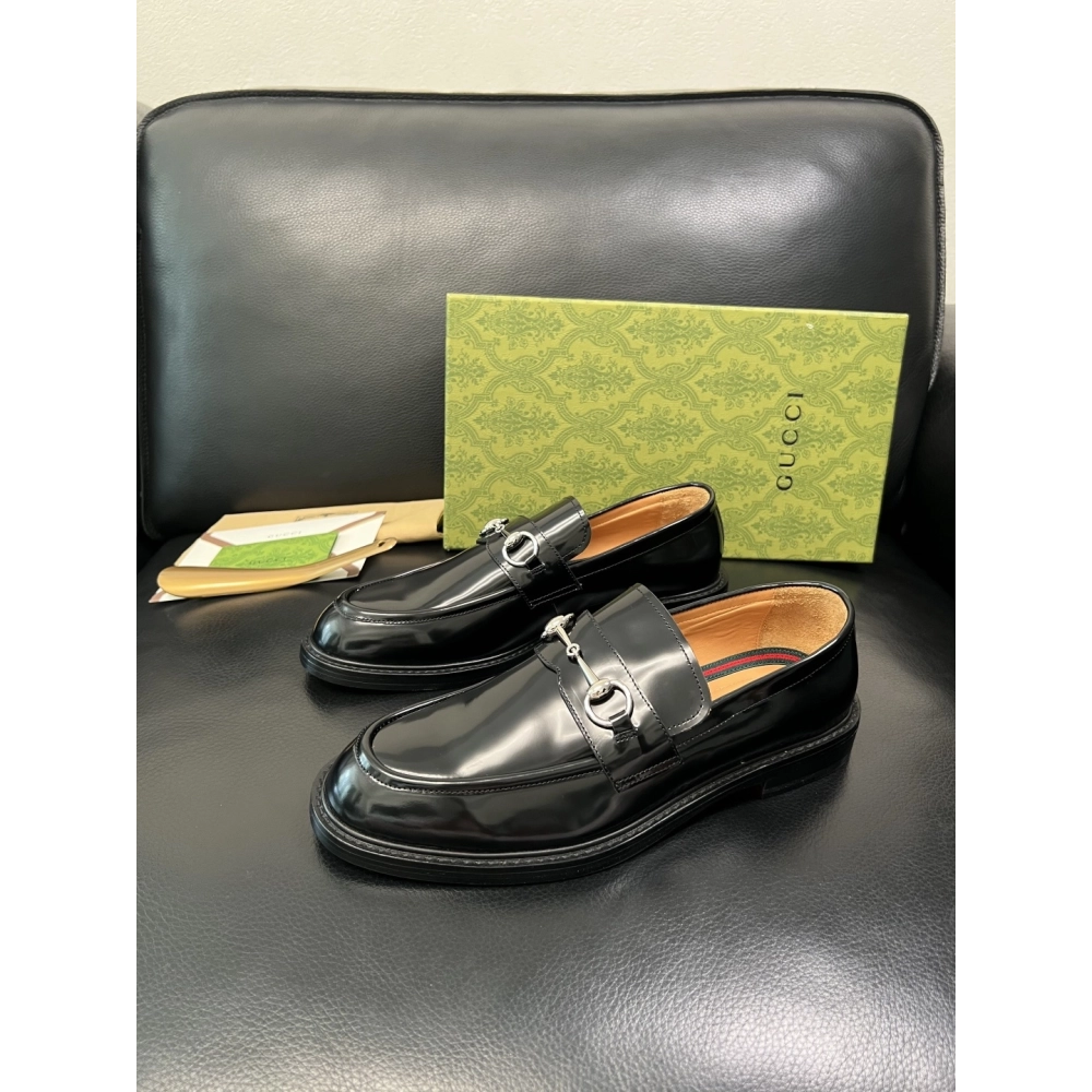 Gucci leather shoes 045,GUCCI SHOES,Business Shoes