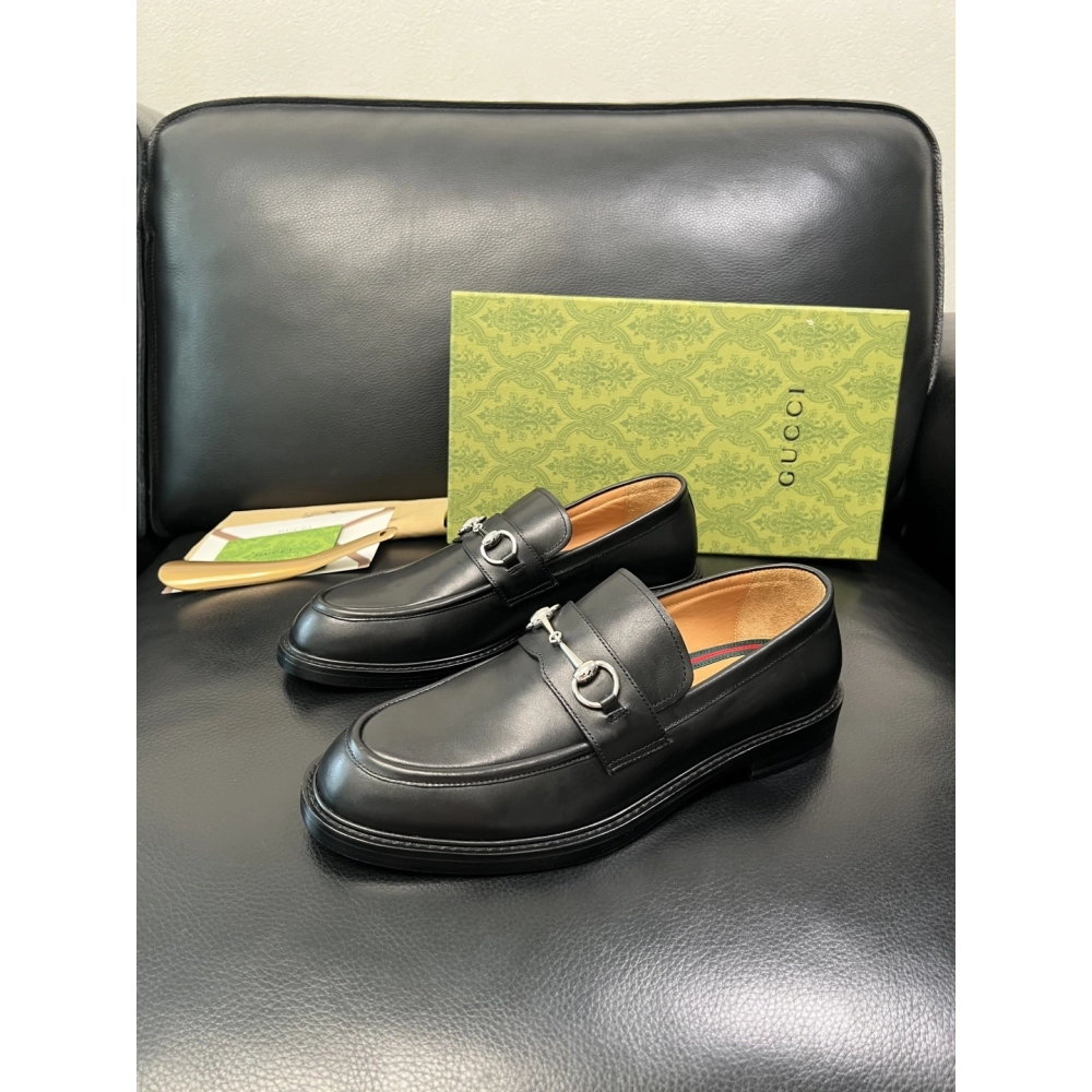 Gucci leather shoes 046,GUCCI SHOES,Business Shoes