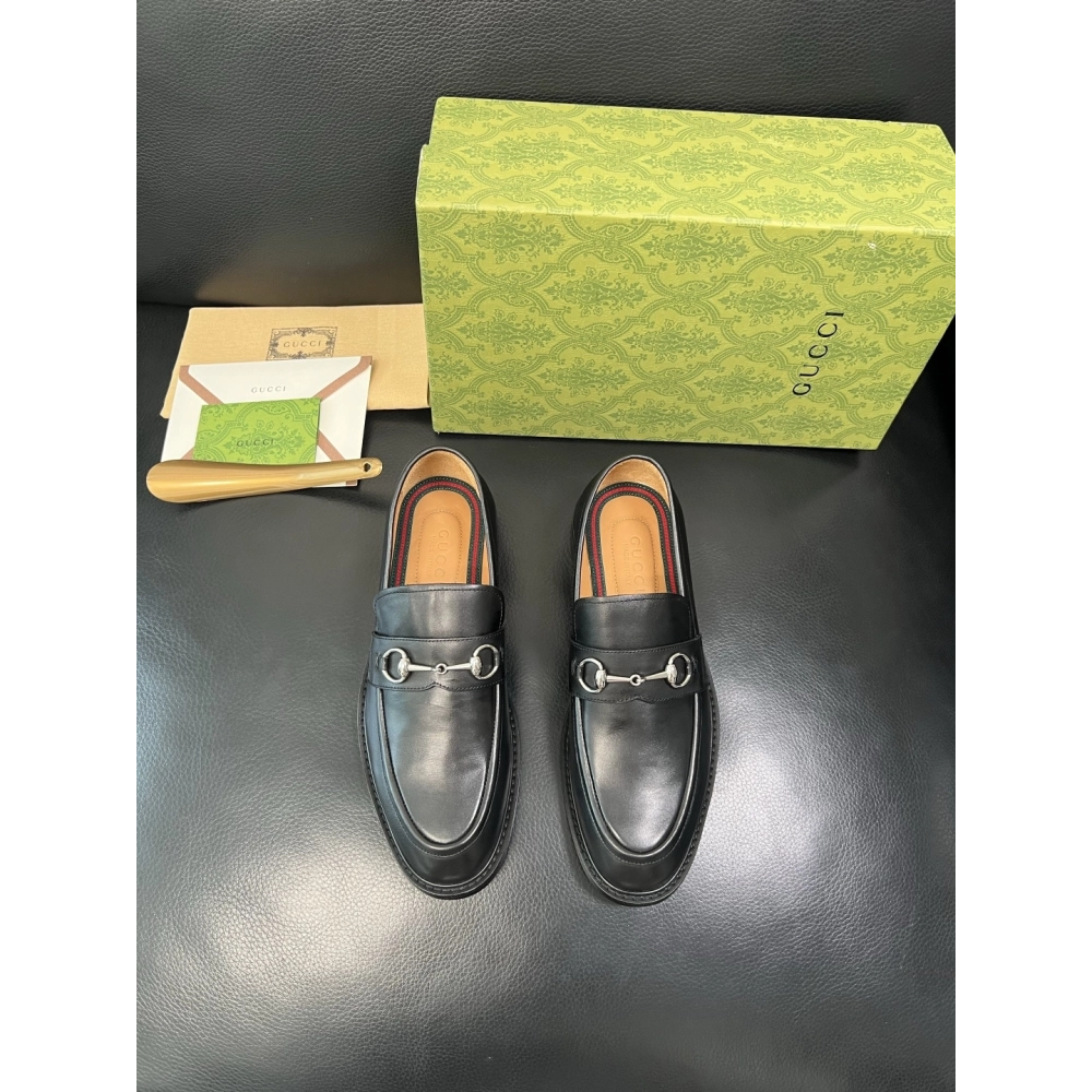 Gucci leather shoes 046,GUCCI SHOES,Business Shoes