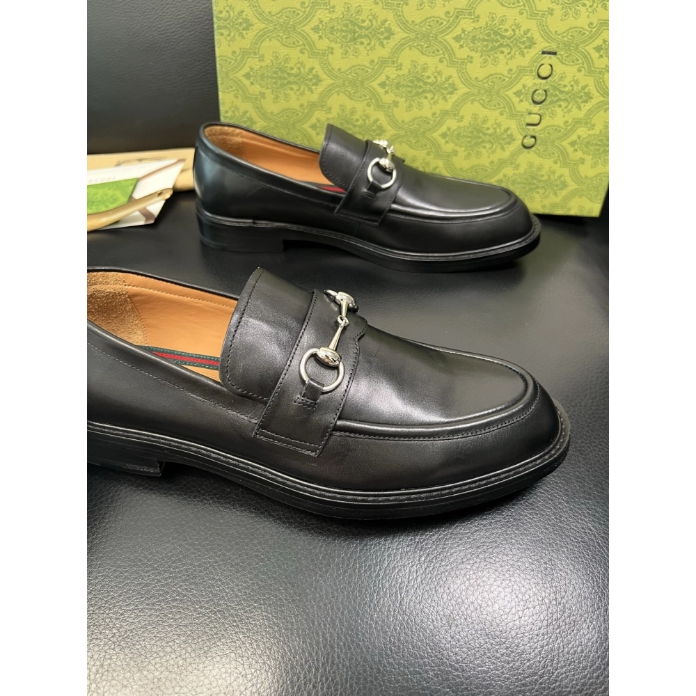 Gucci leather shoes 046,GUCCI SHOES,Business Shoes