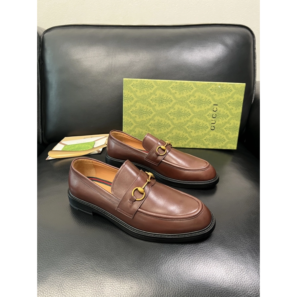 Gucci leather shoes 047,GUCCI SHOES,Business Shoes