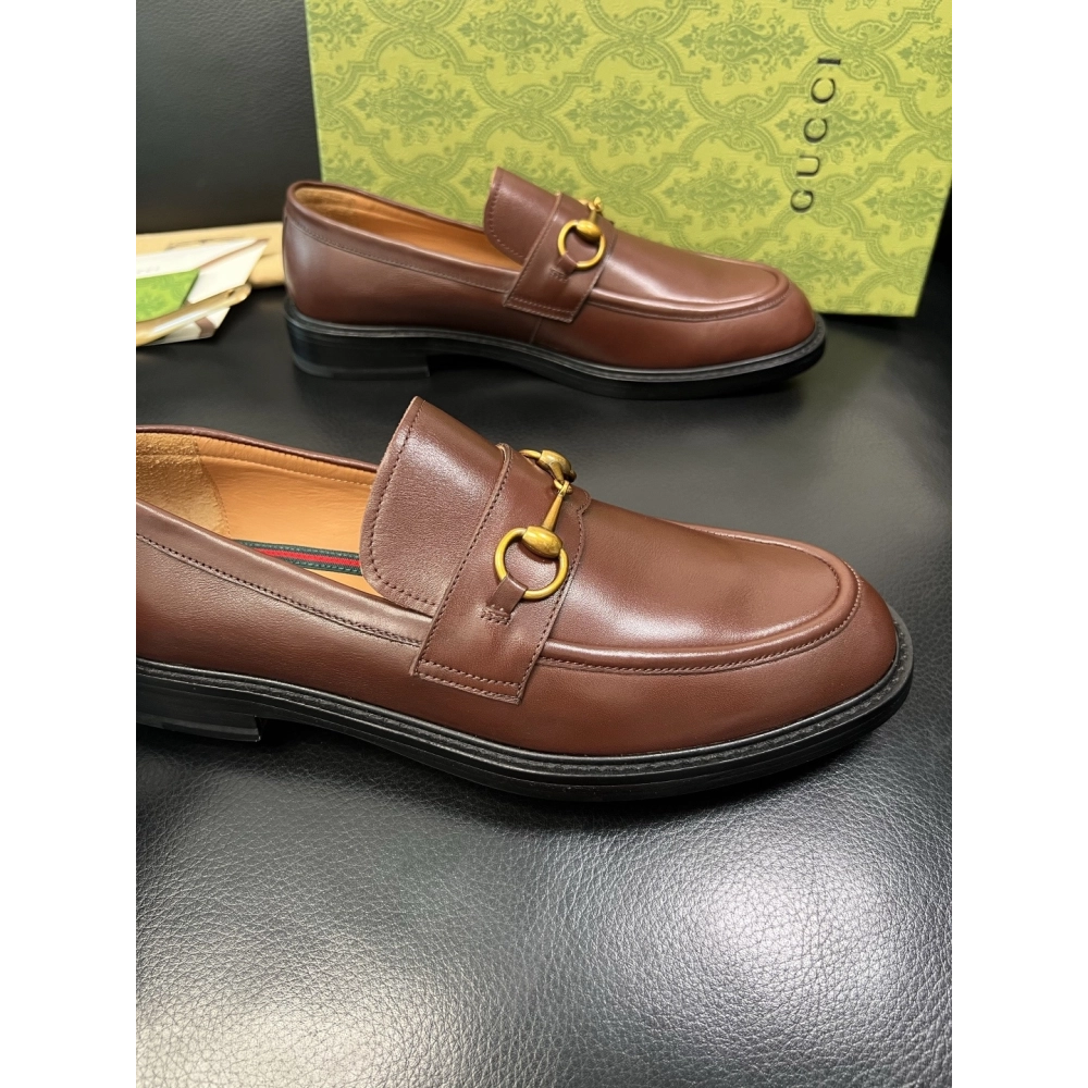 Gucci leather shoes 047,GUCCI SHOES,Business Shoes