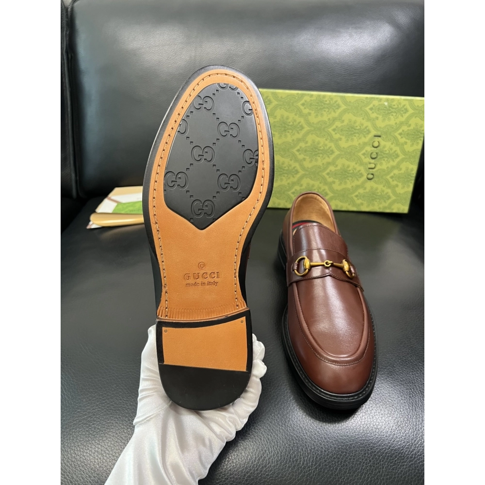 Gucci leather shoes 047,GUCCI SHOES,Business Shoes