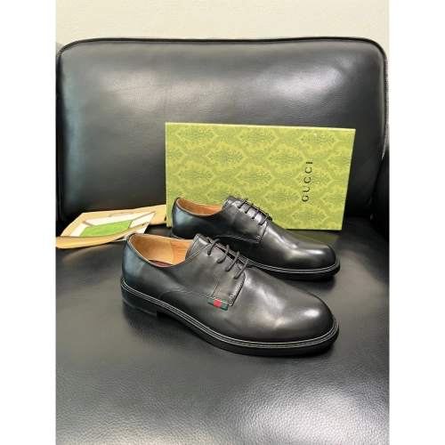 Gucci leather shoes 048,GUCCI SHOES,Business Shoes