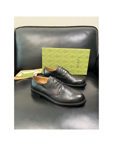 Gucci leather shoes 048,GUCCI SHOES,Business Shoes