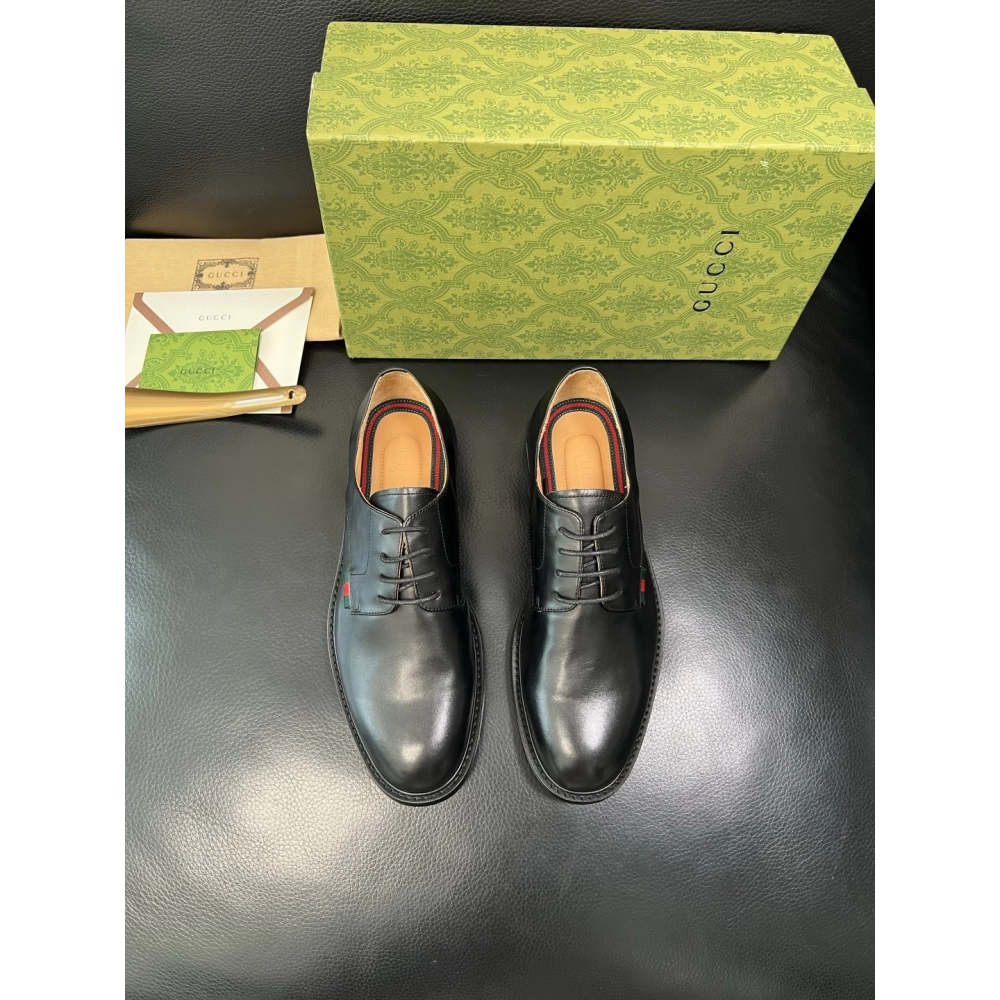 Gucci leather shoes 048,GUCCI SHOES,Business Shoes