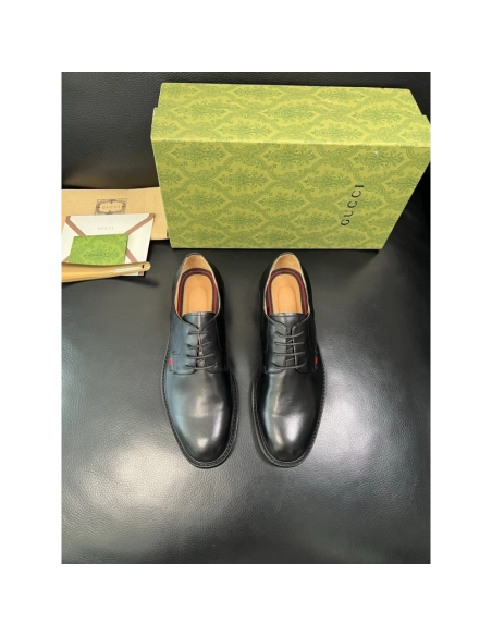 Gucci leather shoes 048,GUCCI SHOES,Business Shoes