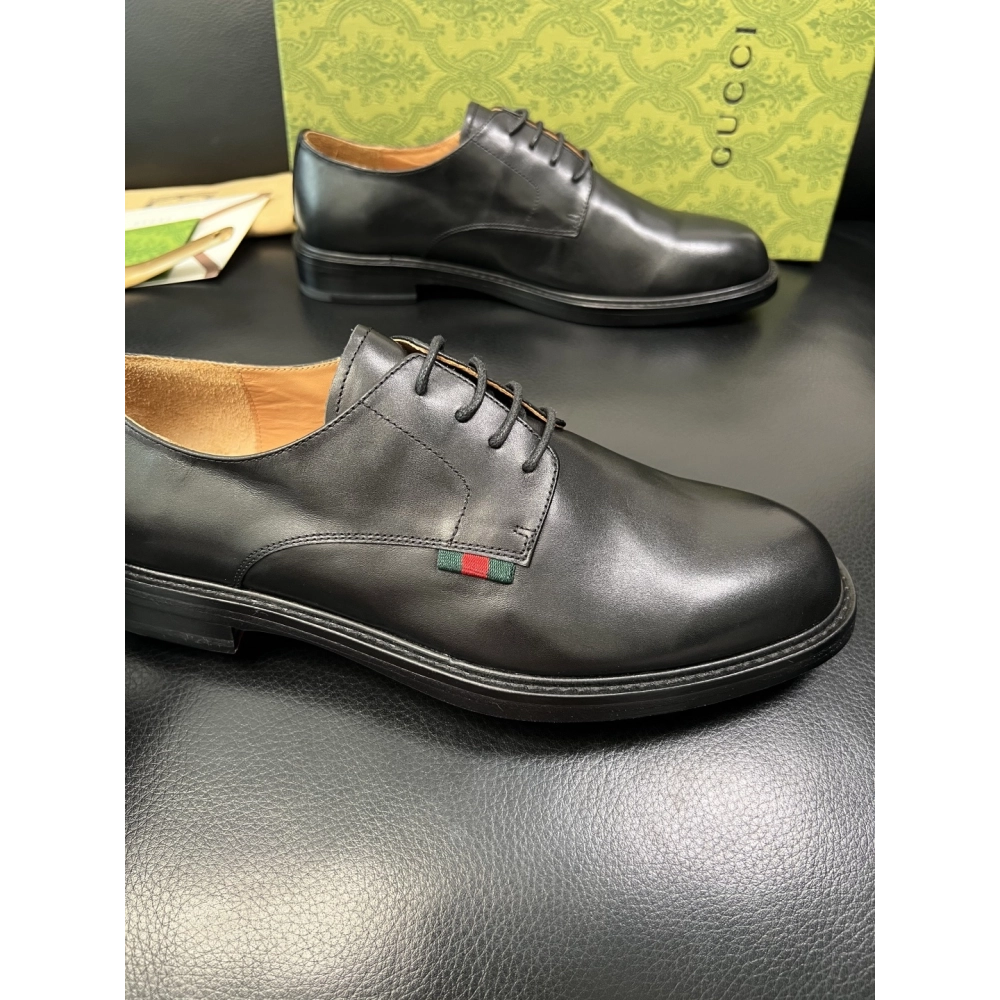 Gucci leather shoes 048,GUCCI SHOES,Business Shoes