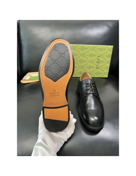 Gucci leather shoes 048,GUCCI SHOES,Business Shoes