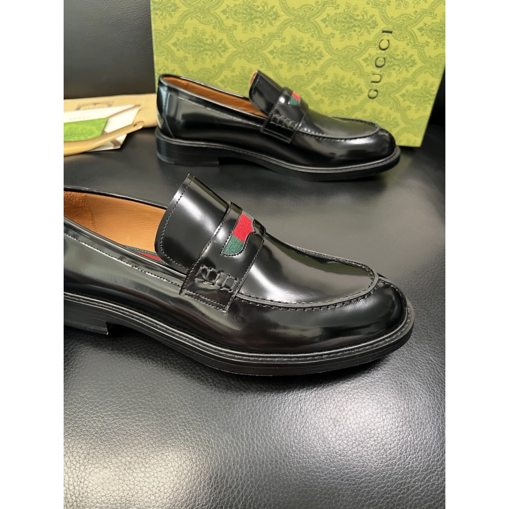 Gucci leather shoes 049,GUCCI SHOES,Business Shoes