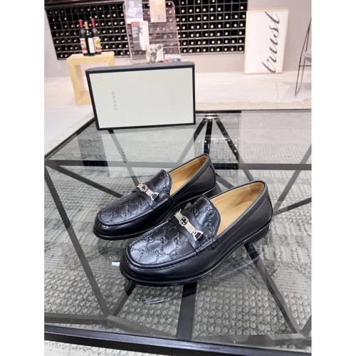 Gucci leather shoes 074,GUCCI SHOES,Business Shoes