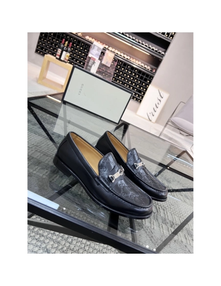 Gucci leather shoes 074,GUCCI SHOES,Business Shoes