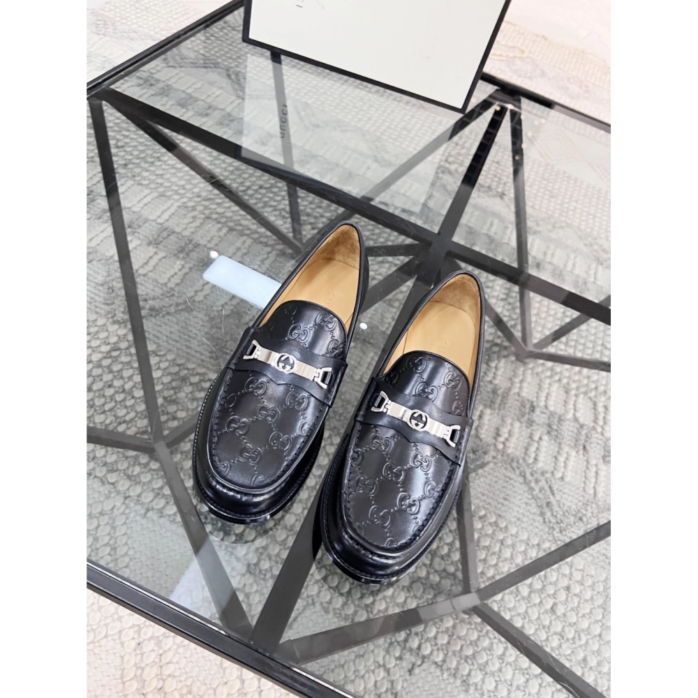 Gucci leather shoes 074,GUCCI SHOES,Business Shoes
