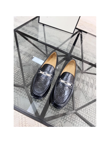 Gucci leather shoes 074,GUCCI SHOES,Business Shoes