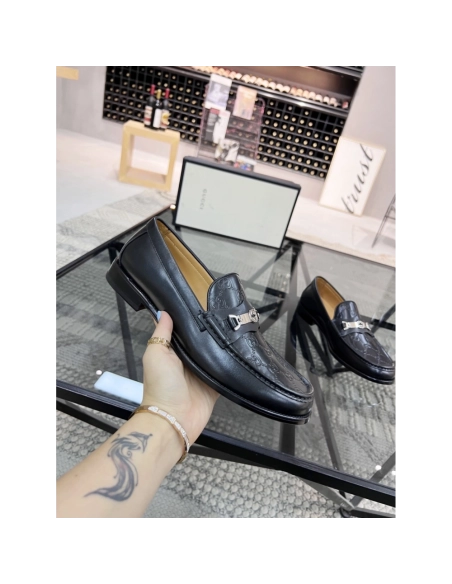 Gucci leather shoes 074,GUCCI SHOES,Business Shoes