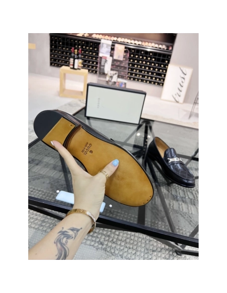 Gucci leather shoes 074,GUCCI SHOES,Business Shoes