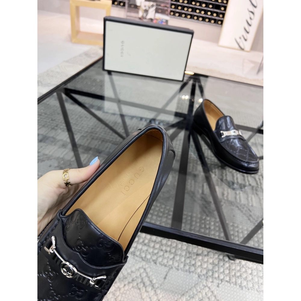 Gucci leather shoes 074,GUCCI SHOES,Business Shoes