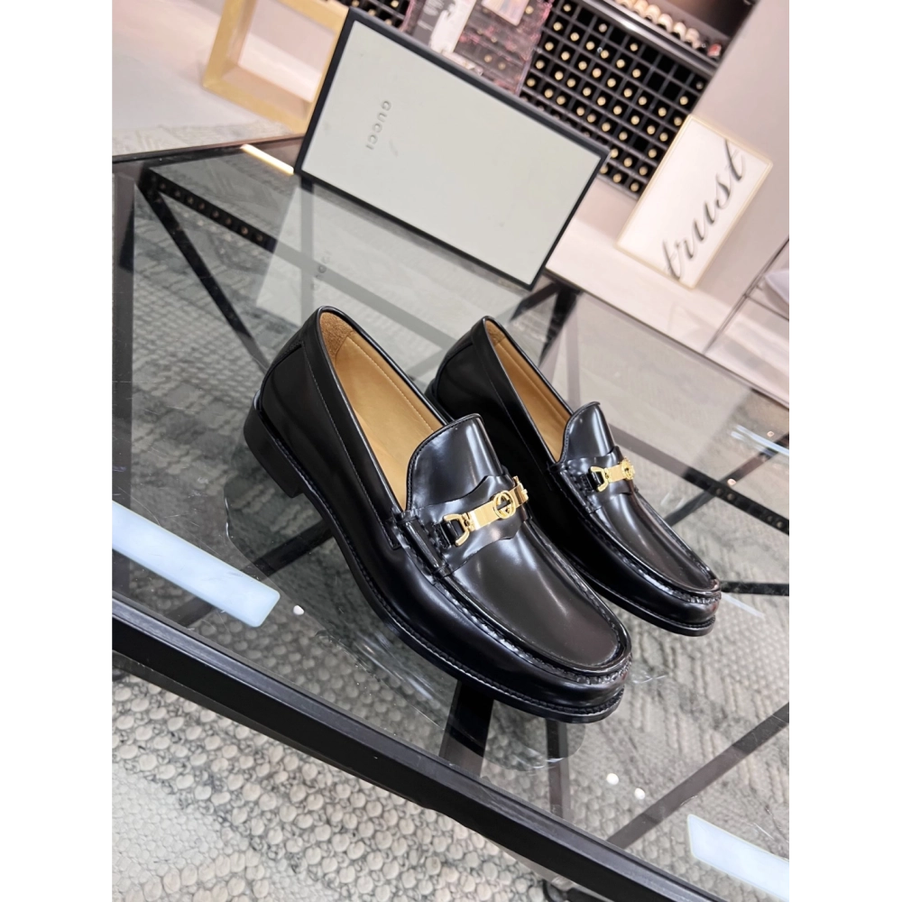Gucci leather shoes 075,GUCCI SHOES,Business Shoes