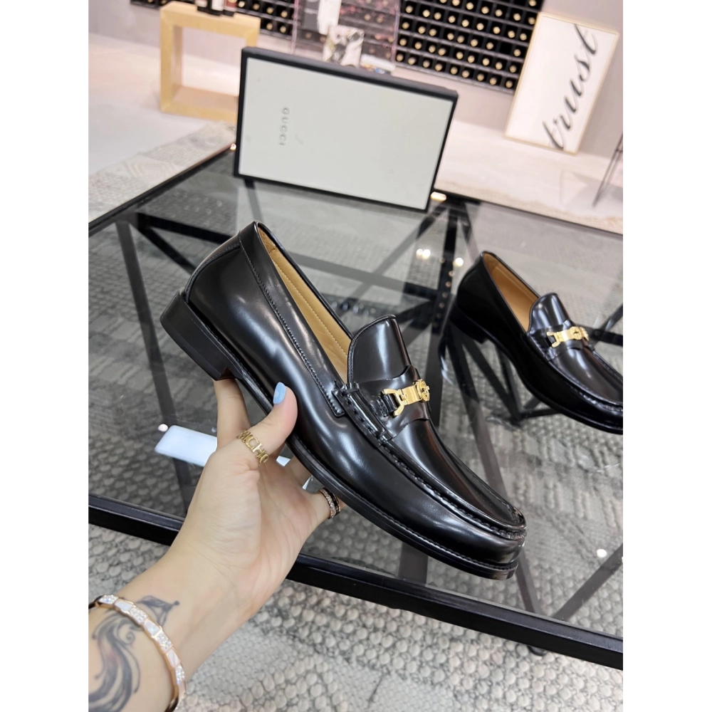 Gucci leather shoes 075,GUCCI SHOES,Business Shoes