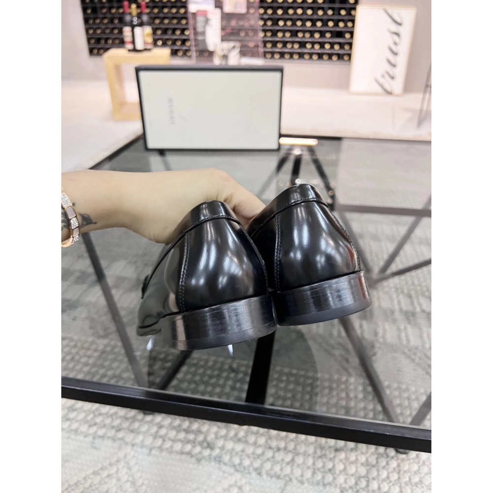 Gucci leather shoes 075,GUCCI SHOES,Business Shoes