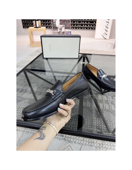 Gucci leather shoes 076,GUCCI SHOES,Business Shoes