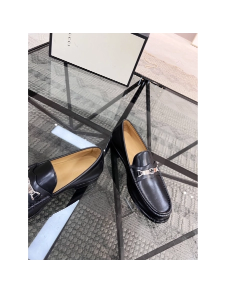Gucci leather shoes 076,GUCCI SHOES,Business Shoes