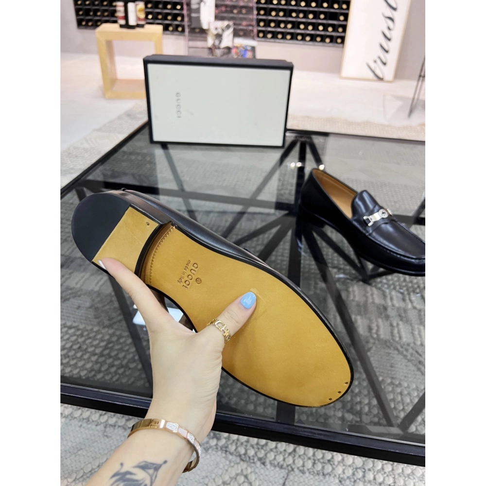 Gucci leather shoes 076,GUCCI SHOES,Business Shoes