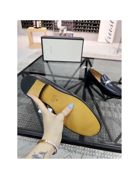 Gucci leather shoes 076,GUCCI SHOES,Business Shoes
