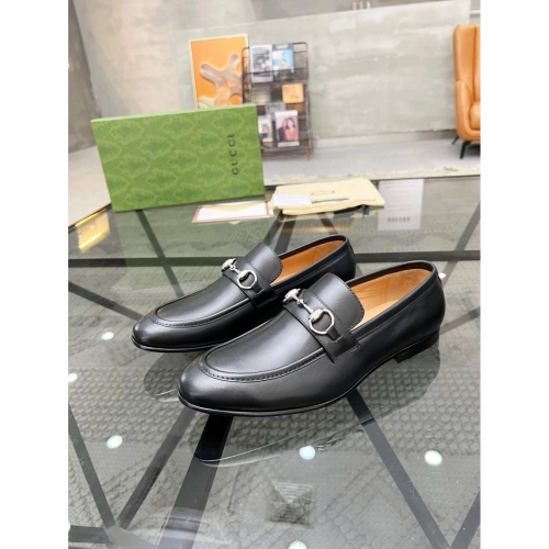 Gucci leather shoes 052,GUCCI SHOES,Business Shoes