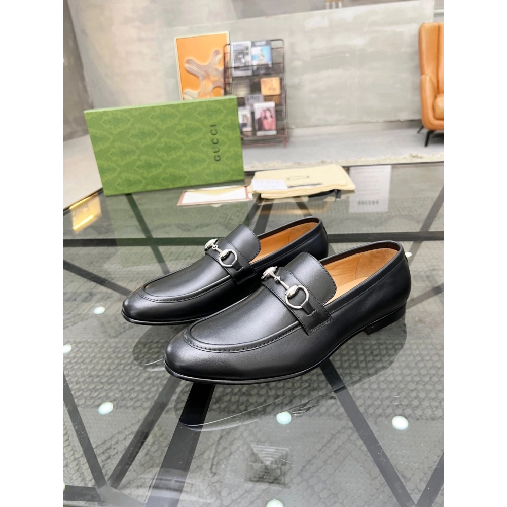 Gucci leather shoes 052,GUCCI SHOES,Business Shoes