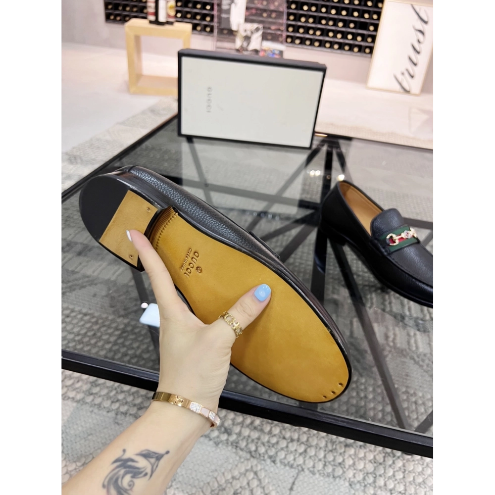 Gucci leather shoes 072,GUCCI SHOES,Business Shoes