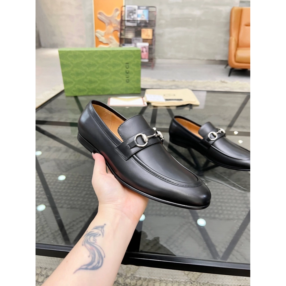 Gucci leather shoes 052,GUCCI SHOES,Business Shoes