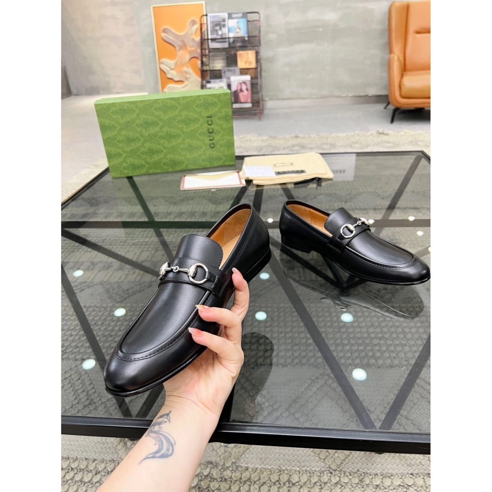 Gucci leather shoes 052,GUCCI SHOES,Business Shoes