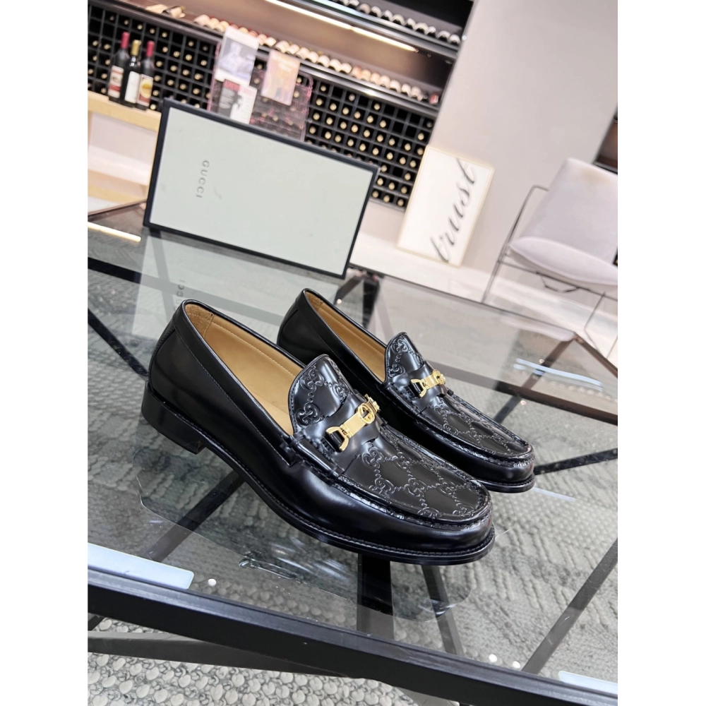 Gucci leather shoes 073,GUCCI SHOES,Business Shoes