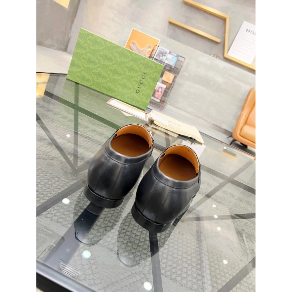 Gucci leather shoes 052,GUCCI SHOES,Business Shoes