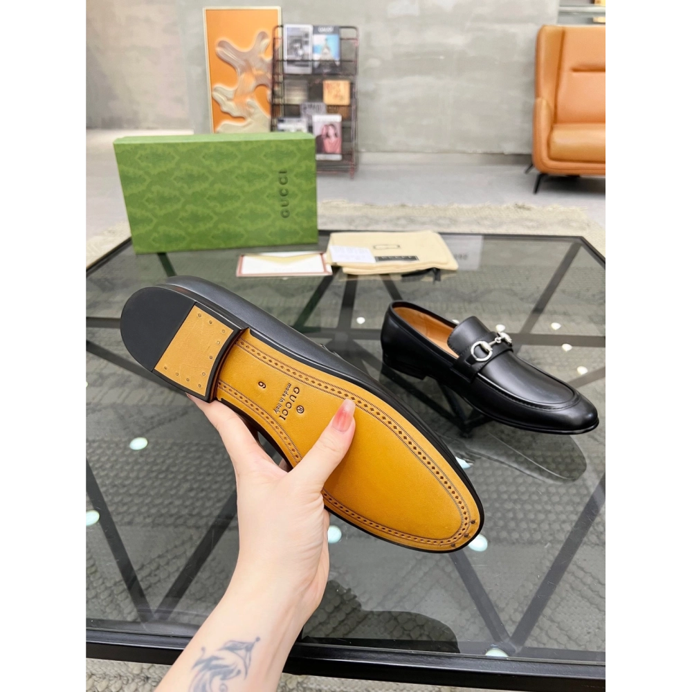 Gucci leather shoes 052,GUCCI SHOES,Business Shoes