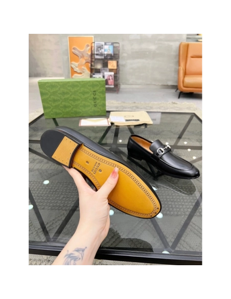 Gucci leather shoes 052,GUCCI SHOES,Business Shoes