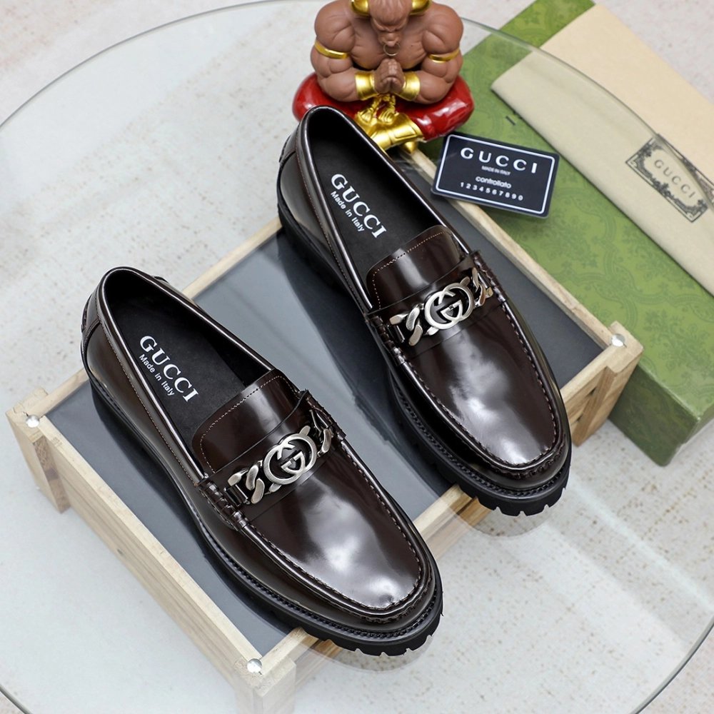 Gucci leather shoes 062,GUCCI SHOES,Business Shoes