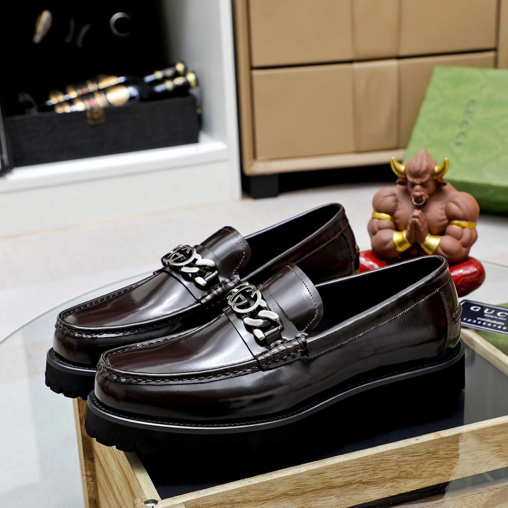 Gucci leather shoes 062,GUCCI SHOES,Business Shoes