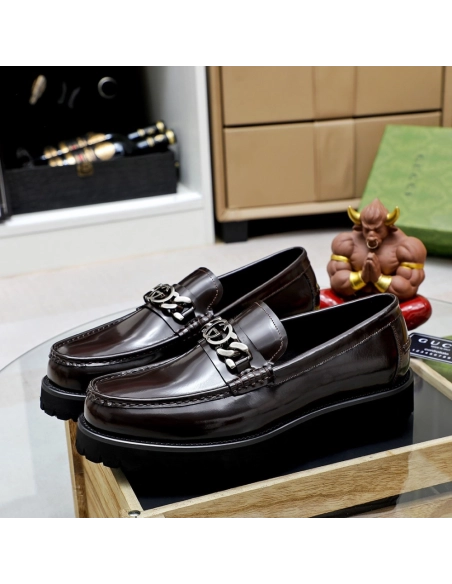 Gucci leather shoes 062,GUCCI SHOES,Business Shoes