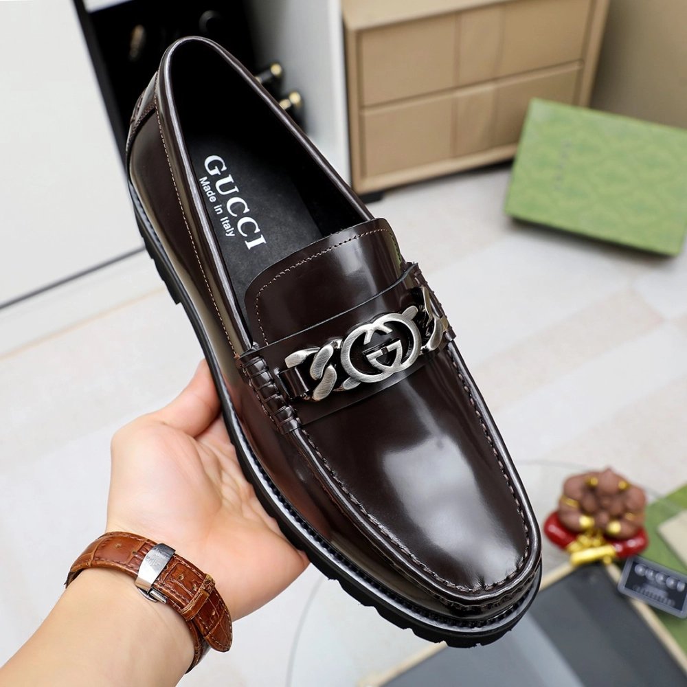 Gucci leather shoes 062,GUCCI SHOES,Business Shoes